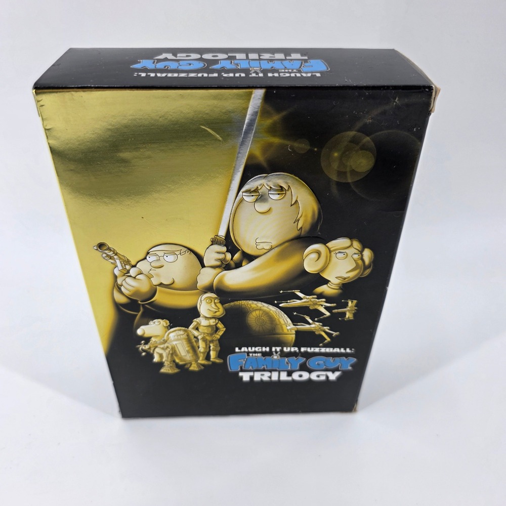 Family Guy Laugh It Up Fuzzball The Trilogy Star Wars Parody 3-Disc DVD Box Set